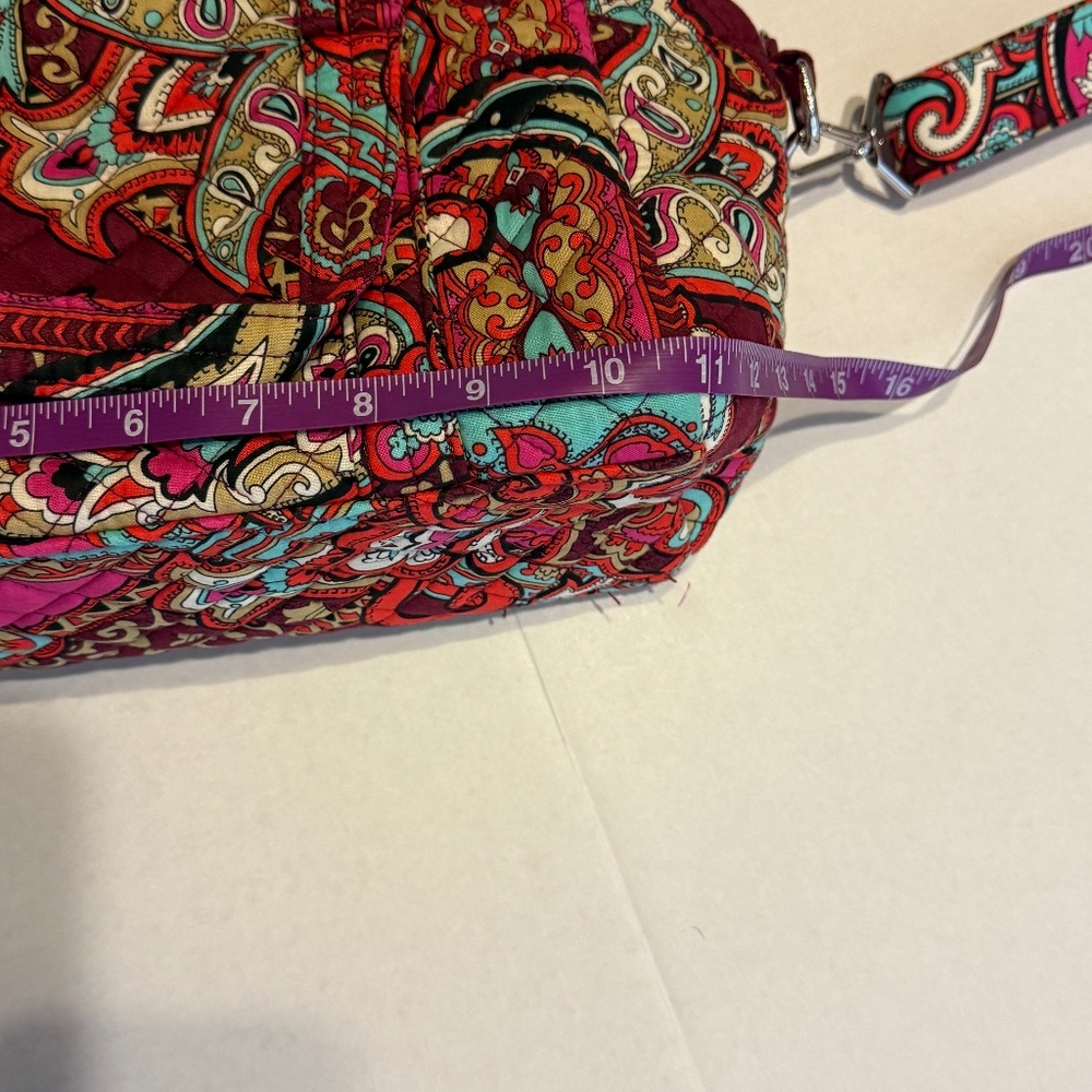 Vera Bradley Iconic 100 Handbag in Regal Paisley - Picture 9 of 9
